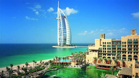 Free Download Dubai Beach Burj Al Arab Hotel Hd Wallpaper New Hd