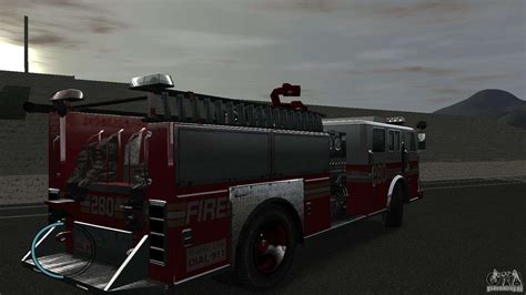 New Fire Truck For Gta 4