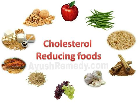 Healthy foods that lower cholesterol. Cholesterol Reducing Foods cholesterol food ayushremed...