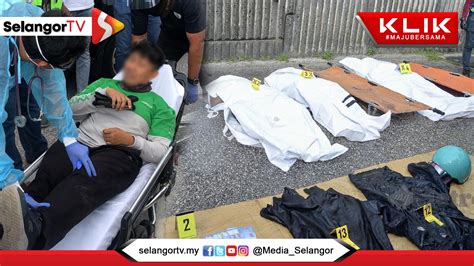 Polis Tembak Empat Lelaki Terlibat Kes Samun Selangortv