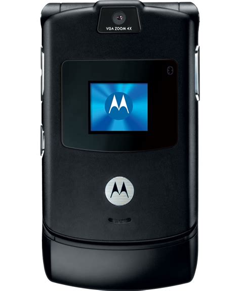 Wholesale Motorola Razr V3 Black GSM Unlocked Cell Phones Factory Refurbished