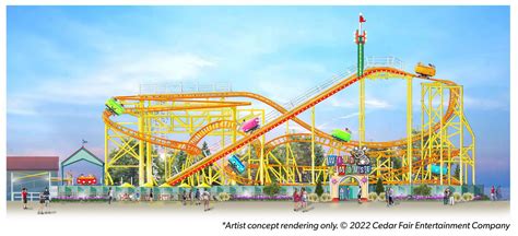 Cedar Point Announces New Wild Mouse Roller Coaster Beachfront Grand
