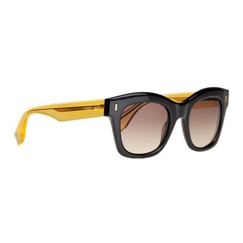 Colorblock Sunglasses By Fendi 340 Sunglasses Fendi Square Sunglass
