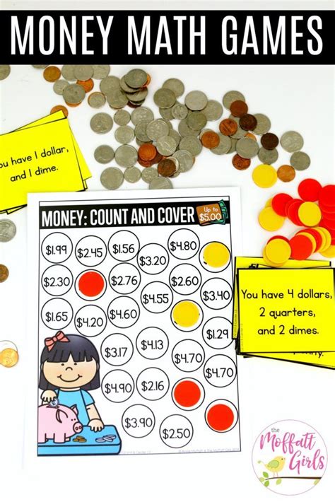A way to get free online math help, tutoring and skills! 2nd Grade Math: Money | Money math, Money math games, 2nd grade math