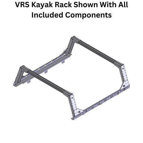 Steel Vrs Tonneau Compatible Kayak Rack Fits Ford Maverick With 5 Foot