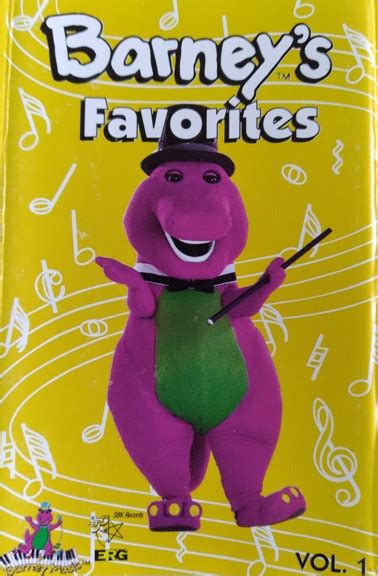 Barney Barneys Favorites Volume 1 1993 Dolby Hx Pro Cassette