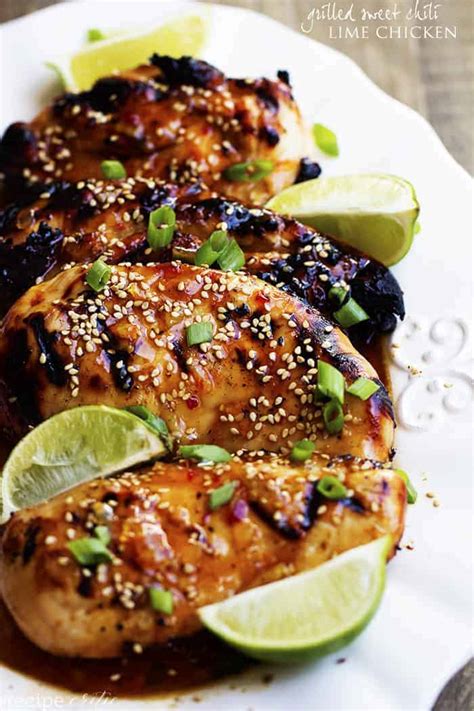 Grilled Sweet Chili Lime Chicken The Recipe Critic
