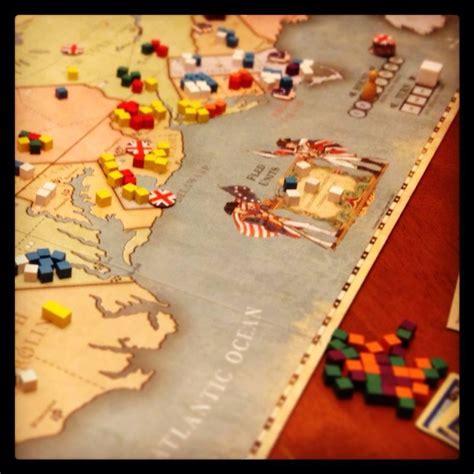 Board Game War And Strategy Games 1775 Rebellion Toko