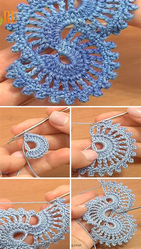 Useful Tape Lace Crochet Motif Crochetbeja