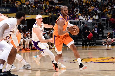 Chris Paul, Suns Even Series with LeBron James, Lakers; Anthony Davis 