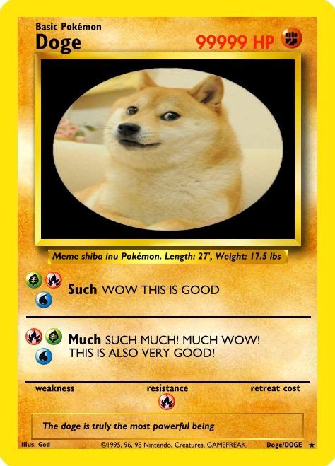 Doge Memes Pokemon