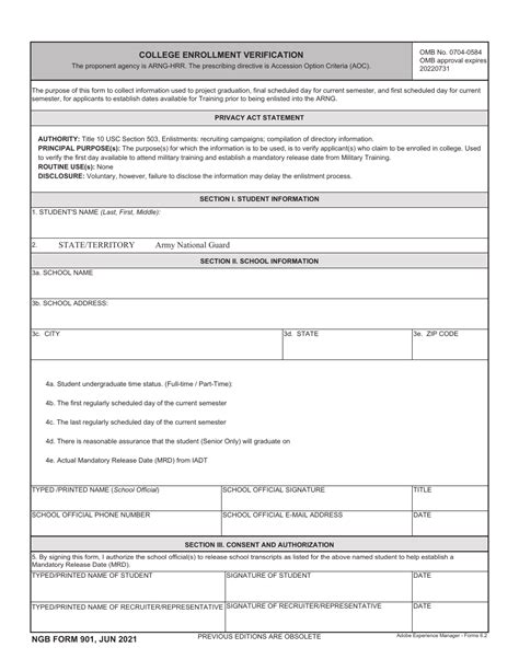 Ngb Form 901 Fill Out Sign Online And Download Fillable Pdf