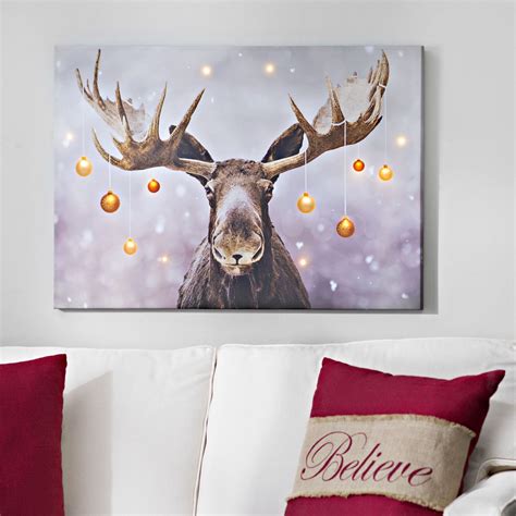 Shop Kirkland's Christmas art collection and find festive wall decor