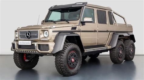 Brabus Unveils Mercedes G63 Amg 6x6 Based Monster Carbuzz 45 Off