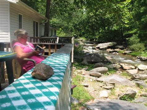 Another View Of The Rocky Broad River From Back Porch Of The Sunflower