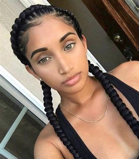 That's what this two goddess braids hairstyle is for. 50 Natural and Beautiful Goddess Braids to Bless Ethnic ...