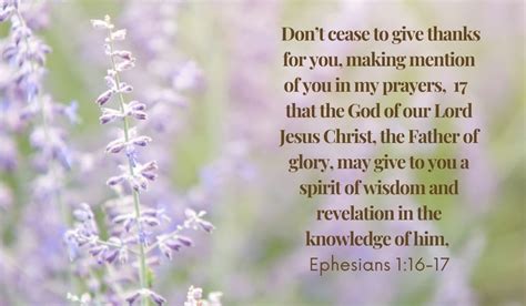 Ephesians 116 17 Pray This Faith Hope And Joy