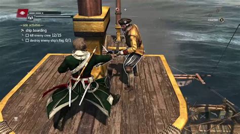 Assassins Creed Black Flag Ship Battle Gameplay YouTube