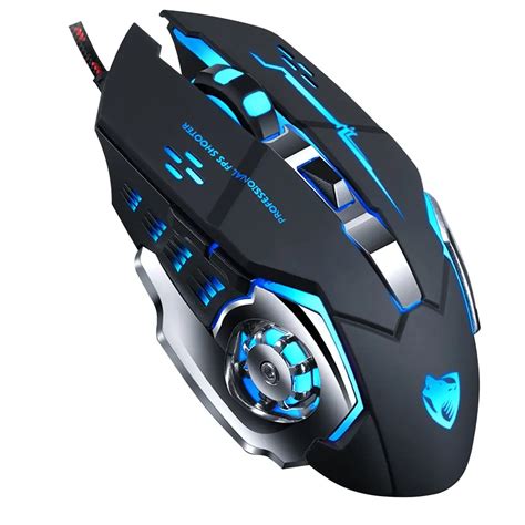 Pro Gaming Mouse Button Dpi Adjustable Computer Optical Led Game Mice