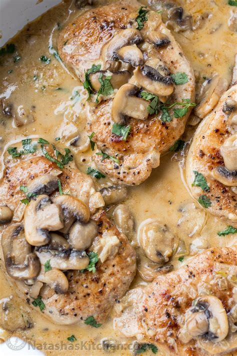 Repeat with remaining pieces, adding more oil, if necessary, until all are browned. Smothered Pork Chops with Mushrooms (Patti Labelle Recipe ...