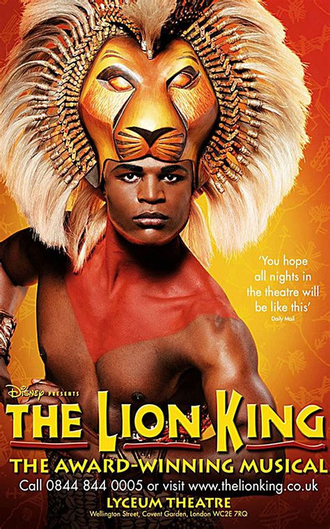 The Lion King The Musical Poster Canvas Wall Art Print John Sneaker