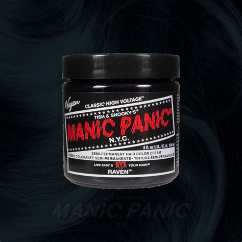 Raven High Voltage Classic Hair Dye Manic Panic Uk