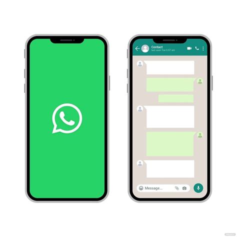 Whatsapp Interface Vector In Illustrator Svg  Eps Png Download