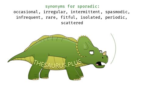 Sporadic Synonyms And Sporadic Antonyms Similar And Opposite Words For