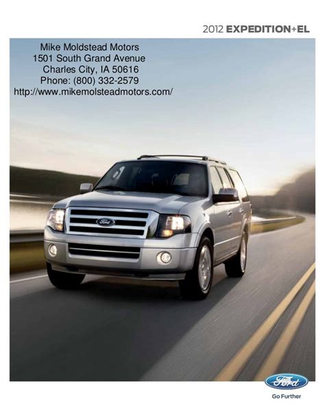2012 Ford Expedition Brochure Mason City Ford Waverly Ford And Cl