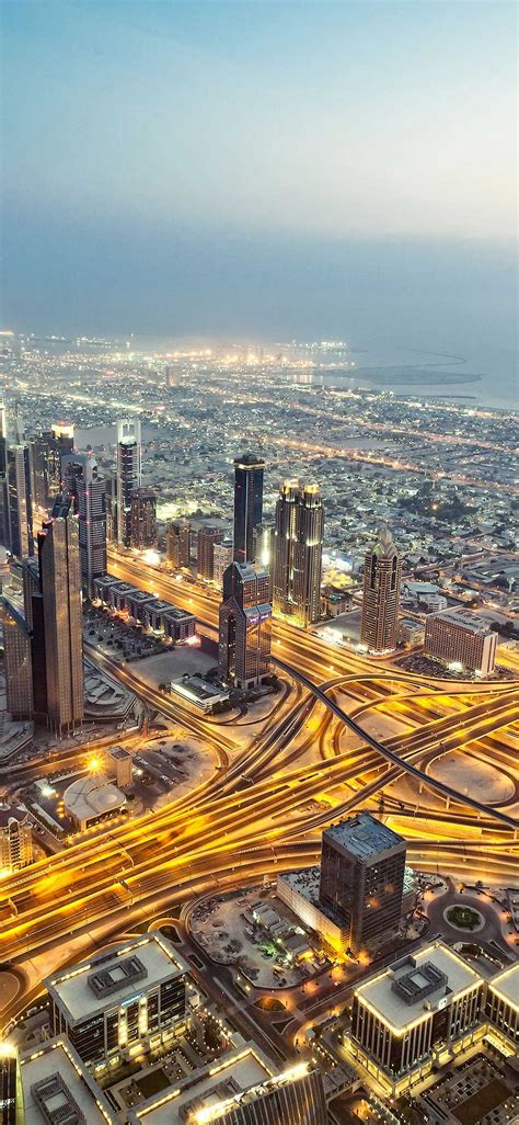 Iphone Wallpaper Dubai Cityscape Skyline K Hd Cityscape Iphone