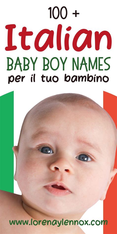100 Italian Baby Boy Names Artofit