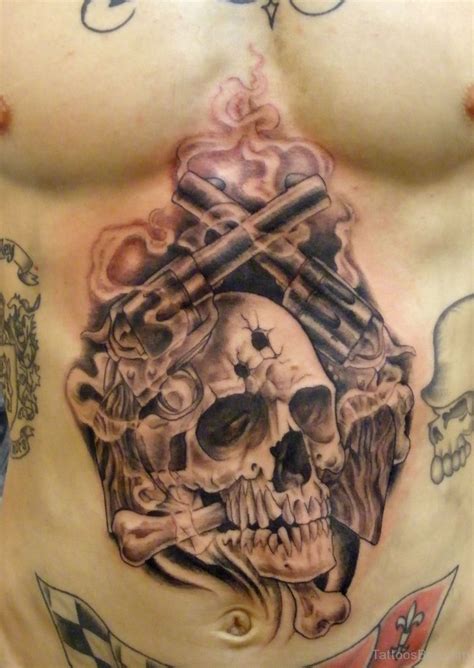 Stylish Skull Tattoo Design Tattoos Designs