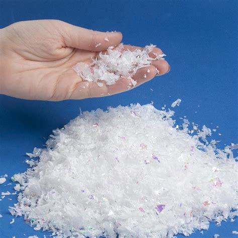 Soft Iridescent Fake Snow Snow Snowflakes Glitter Christmas And