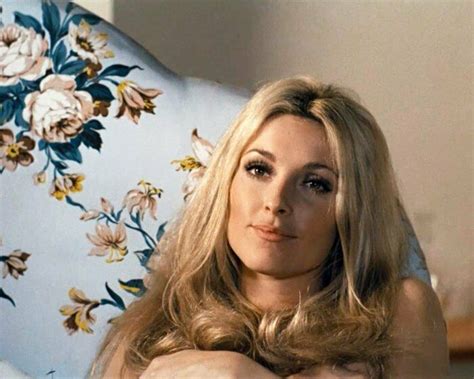 Sharon Tate Photographed On The Set Of 12 1 In 1969 S