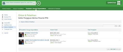 Nah, setelah beresnya pre test ppg, para peserta ppg diharapkan untuk menunggu pengumuman semoga artikel kami ini tentang cara cetak pakta integritas/s34c peserta ppg dapat memberikan. SIMPATIKA Verifikasi Pakta Integritas PPG oleh Kanwil ...
