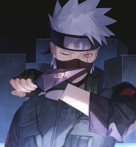 Kakashi Sharingan Naruto Uzumaki Shippuden Naruto Kakashi Anime