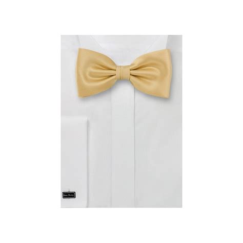 Bow Ties Solid Color Goldyellow Bow Tie Ties