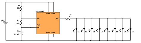 The circuit is using 18 super bright white leds which will activate. Blinking Christmas Lights - Build Electronic Circuits