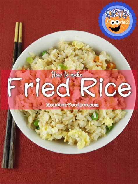 How To Make Chinese Fried Rice Recipe Fried Rice Making Fried Rice Rice