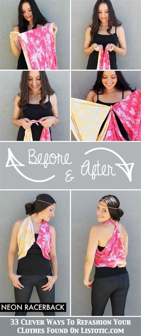 10 Ways To Turn A Scarf Into A Vest Hate Sewing Check Out These