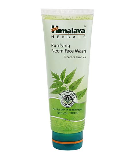 Acne may not always be high on my alert list, but i never fail to get pesky zits and much oilier skin nearing that time of the month. Himalaya Purifying Neem Face wash Pack Of 2X100 ml - Buy ...