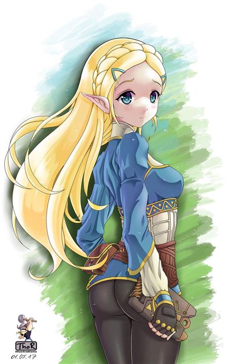 Princess Zelda Breath Of The Wild By Evilflesh On Deviantart Legend