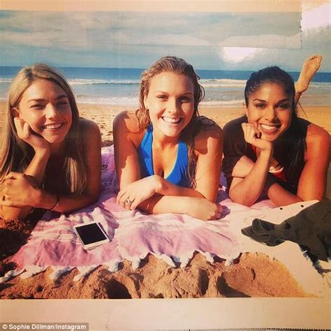 Sophie Dillman Is All Smiles With Co Stars Sarah Roberts And Sam Frost
