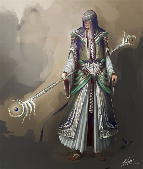 Elf Wizard By Kailyze On Deviantart Fantasy Wizard Elf Characters