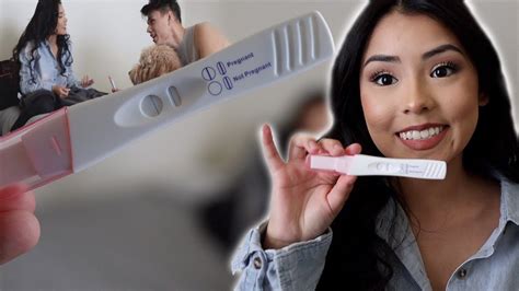 Fake Pregnancy Test Prank Ericka Got Me Back Youtube