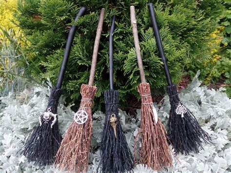Mini Witch Broom Tiny Wiccan Altar Broom Etsy