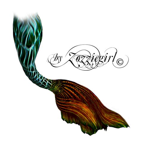 Green Mermaid Tail Png By Zozziegirl On Deviantart