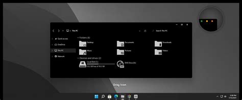 Pure Black Mac Theme For Windows 11 Skin Pack For Windows 11 And 10