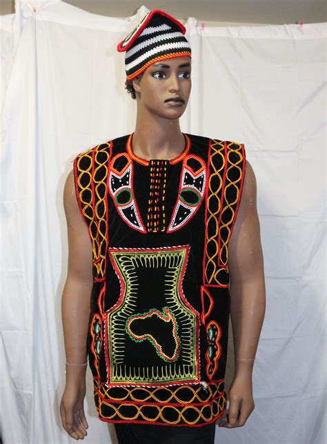 cameroon traditional attire toghu atoghu vest etsy in 2022 traditional attire traditional