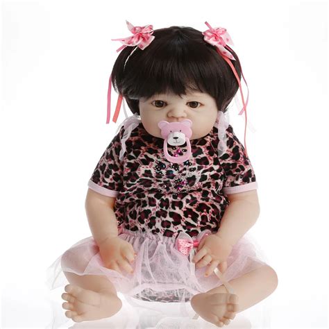 Sanydoll 22 Inch 55 Cm Silicone Baby Reborn Dolls Lifelike Doll Reborn
